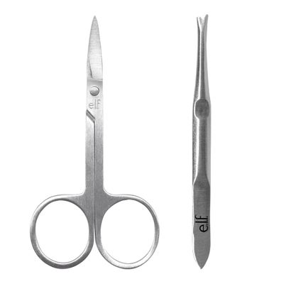 e.l.f. On Point Brow Kit, Duo Of Pro-quality Eyebrow Scissors &amp; Tweezers For Shaping Eyebrows, Great For Precise Shaping, Vegan &amp; Cruelty-Free