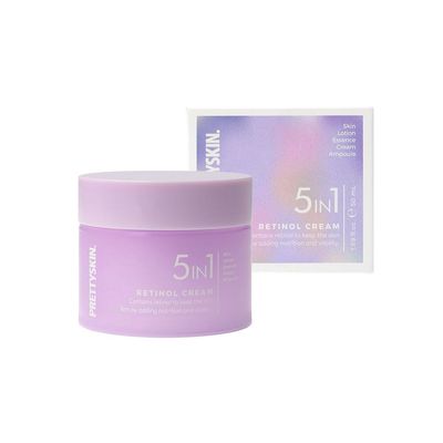 PRETTYSKIN Daily 5-in-1 Cream-Skincare for Vitality 1.69fl.oz. Retinol