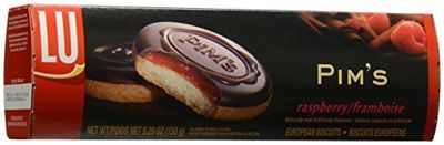 LU Biscuits European Biscuits - Pim&#39;s With Raspberry Filling - 5.29 Ounces by LU