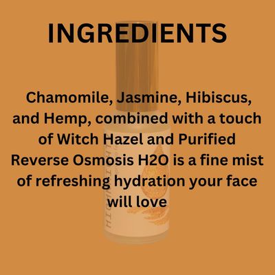 Highnmighty Spritz Yo Face Hemp Chamomile Face Mist, Facial Spray 1.7 oz