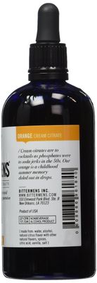 Bittermens Orange Cream Citrate Bitters, 5oz - For Modern Cocktails, A Blend of Oranges and Vanilla in a Nouvelle Soda-Shop Style Preparation