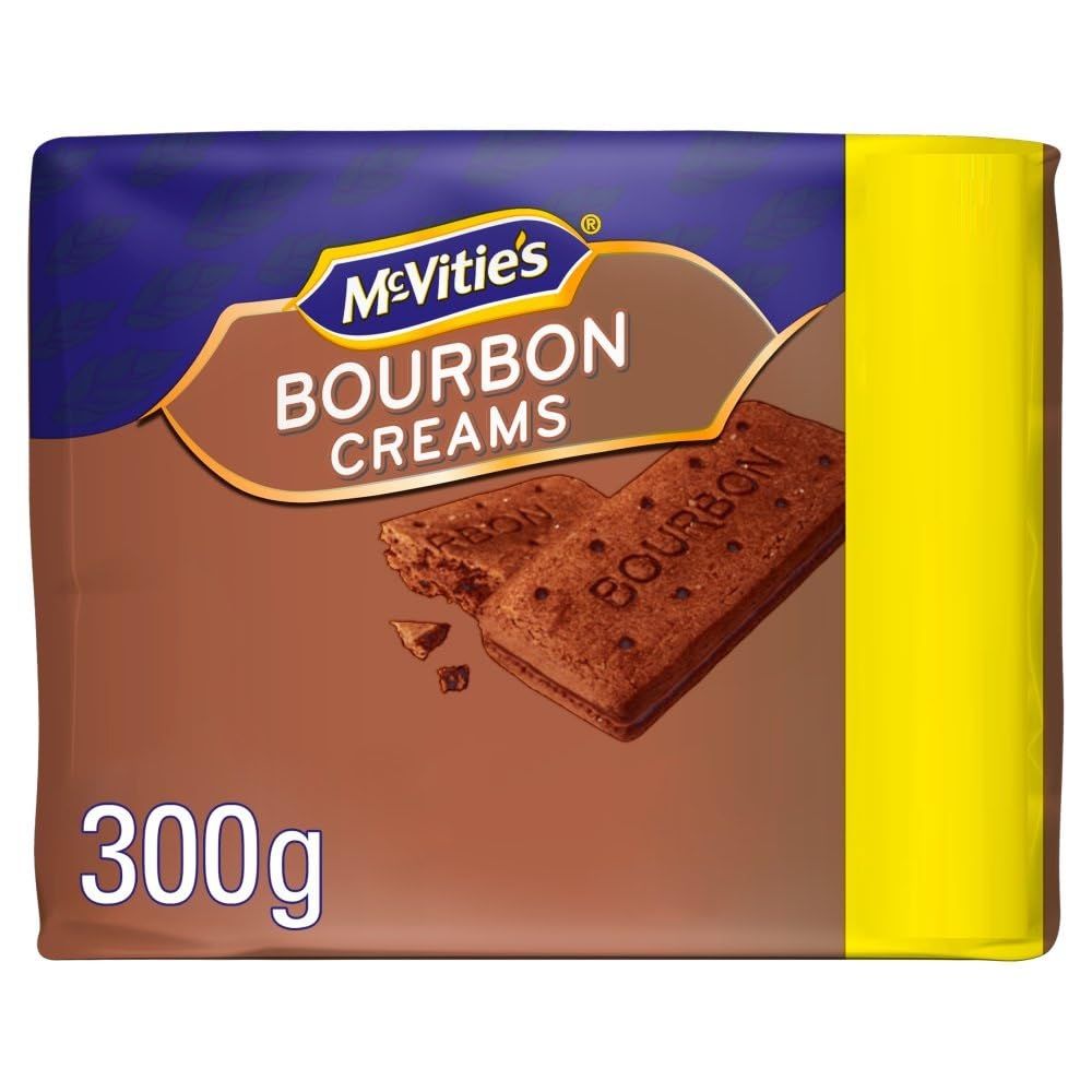 Mcvities Bourbon Cream Biscuits 300g Pack of 3