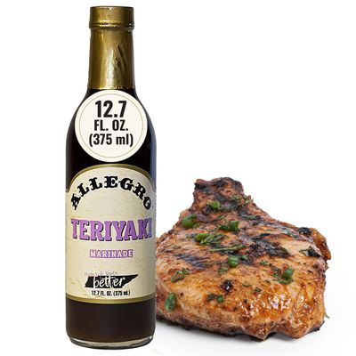 ALLEGRO - The Marinate Everything Marinades Perfect Marinades for Meat &amp; Veggies Marinade for Grilling, Roasting &amp; Cooking Kosher &amp; Gluten Free 12.7 Oz Pack of 1 - Teriyaki