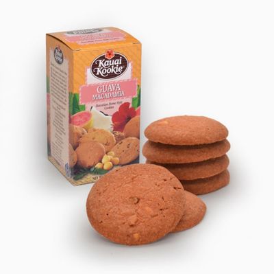 Hawaiian Kauai Kookie Home Style Cookies 5oz Guava Macadamia