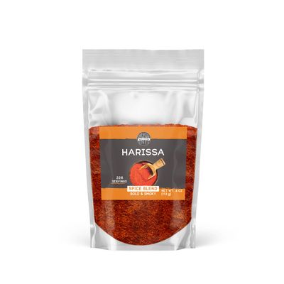 Birch &amp; Meadow 4 oz of Harissa Spice Blend, Bold &amp; Smoky Flavor, Tangy &amp; Spicy