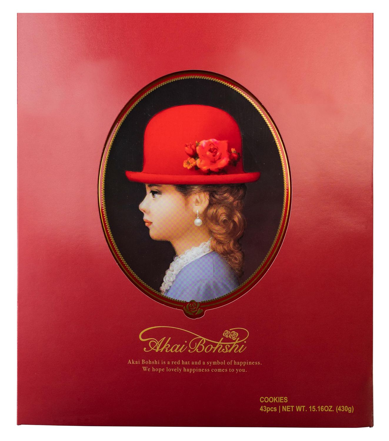 Akai Bohshi Red Hat Assortment CookiesUS 15.2oz