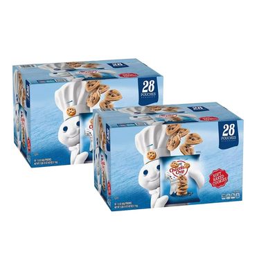 Soft Baked Mini Chocolate Chip Cookies, Soft Baked, 1.5 oz, 28 Pack 42 oz 2 Pack