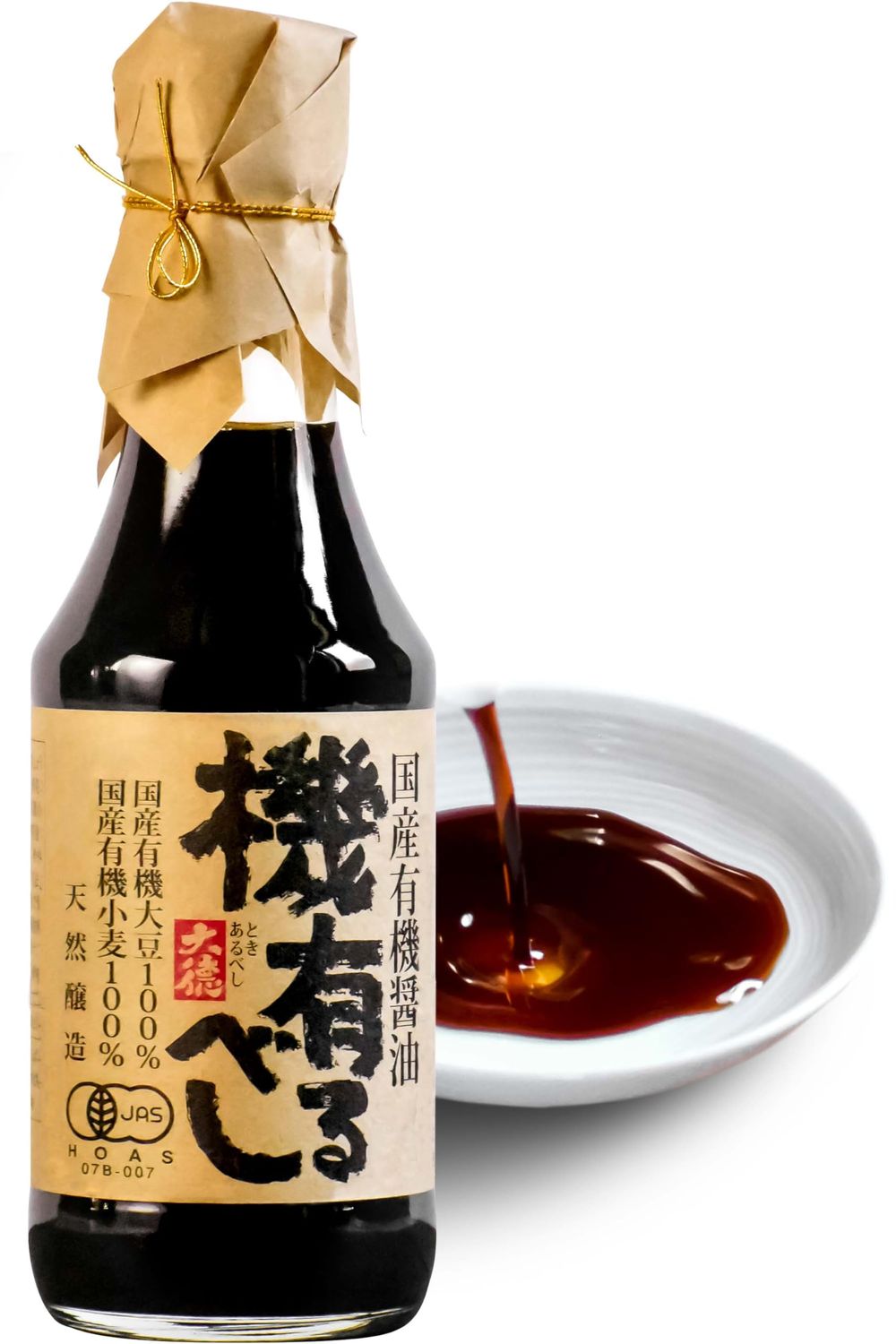 YAMASAN KYOTO UJI Organic Soy Sauce Naturally Brewed Japanese Soybeans &amp; Wheat 100 300ml