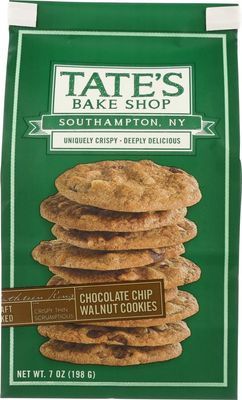 Tate&#39;s Chocolate Chip Walnut Cookies 7 oz each 2 Items Per Order by Tate&#39;s Chocolate