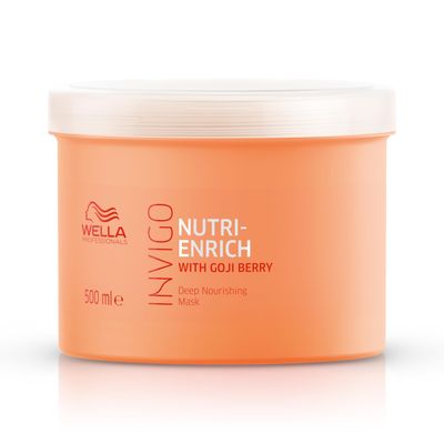 Wella Professionals Invigo Nutri-Enrich Mask Deep Nourishing &amp; Moisturizing Hair Mask For Dry &amp; Damaged Hair 16.9 Fl Oz