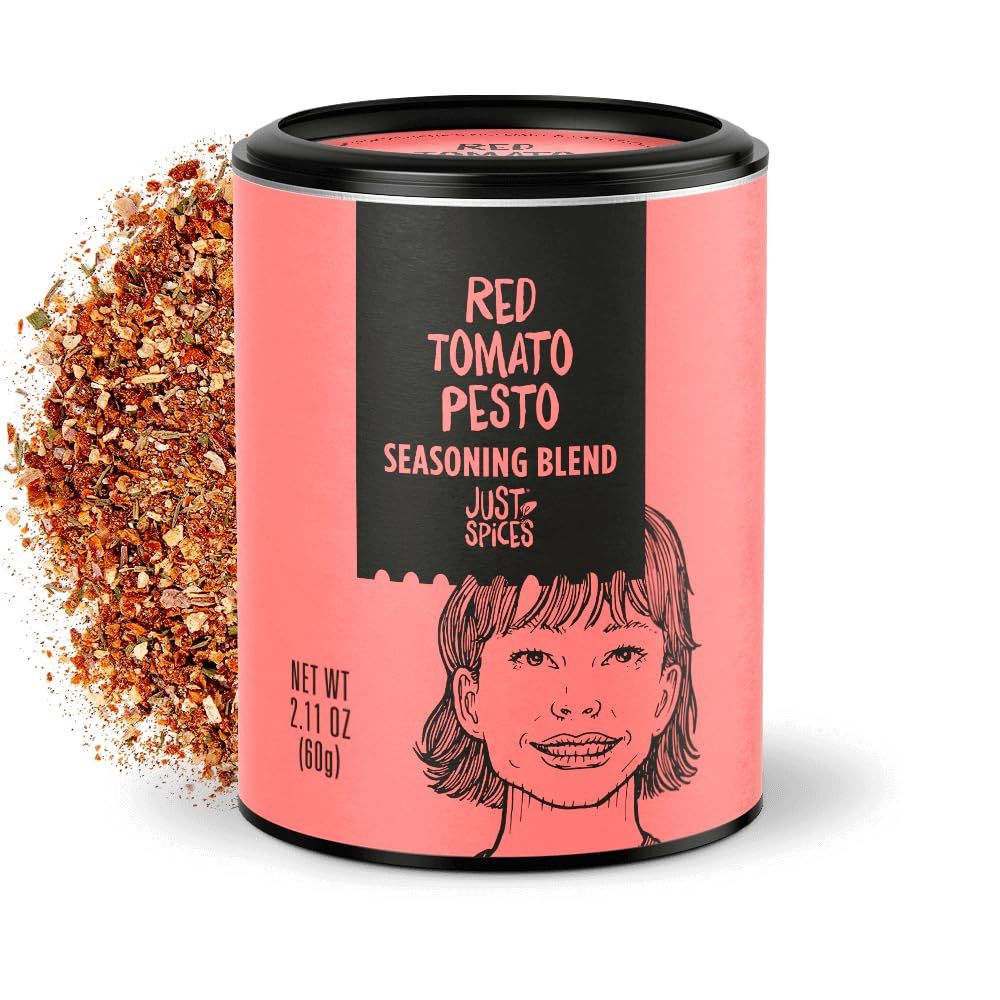 Just Spices Red Tomato Pesto Seasoning Blend, 2.11 OZ For as much or as little pesto as you need.