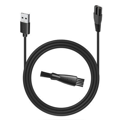 uijino USB Charging Cable Replacement Brightup Beard Trimmer Charger Brightup Charger Brightup FK-8688T Charger, 1 Cleaning Brush, 3.3ft Power Cord
