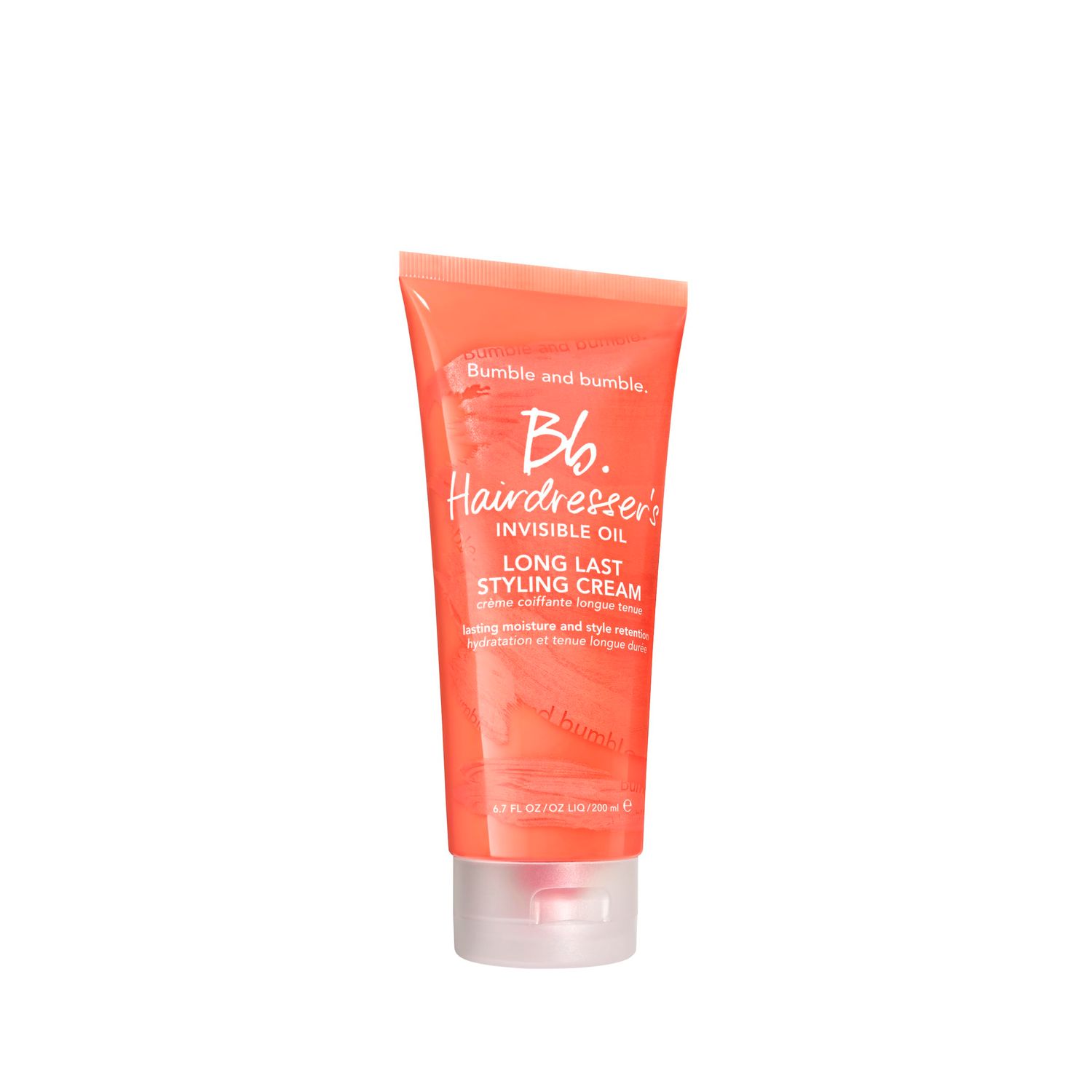 Bumble and bumble. Hairdresser&#39;s Invisible Oil Long Last Styling Cream Hydrating, Anti Frizz, Color Safe Curly, Wavy, Straight With Argan Oil, Coconut Oil Grapeseed Oil, 6.7 Fl Oz