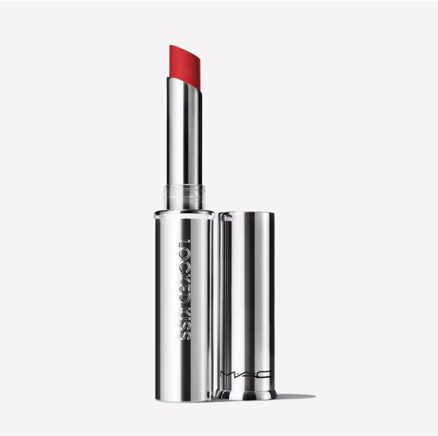 MAC Locked Kiss 24 Hour Lipstick 88 Ruby True Red