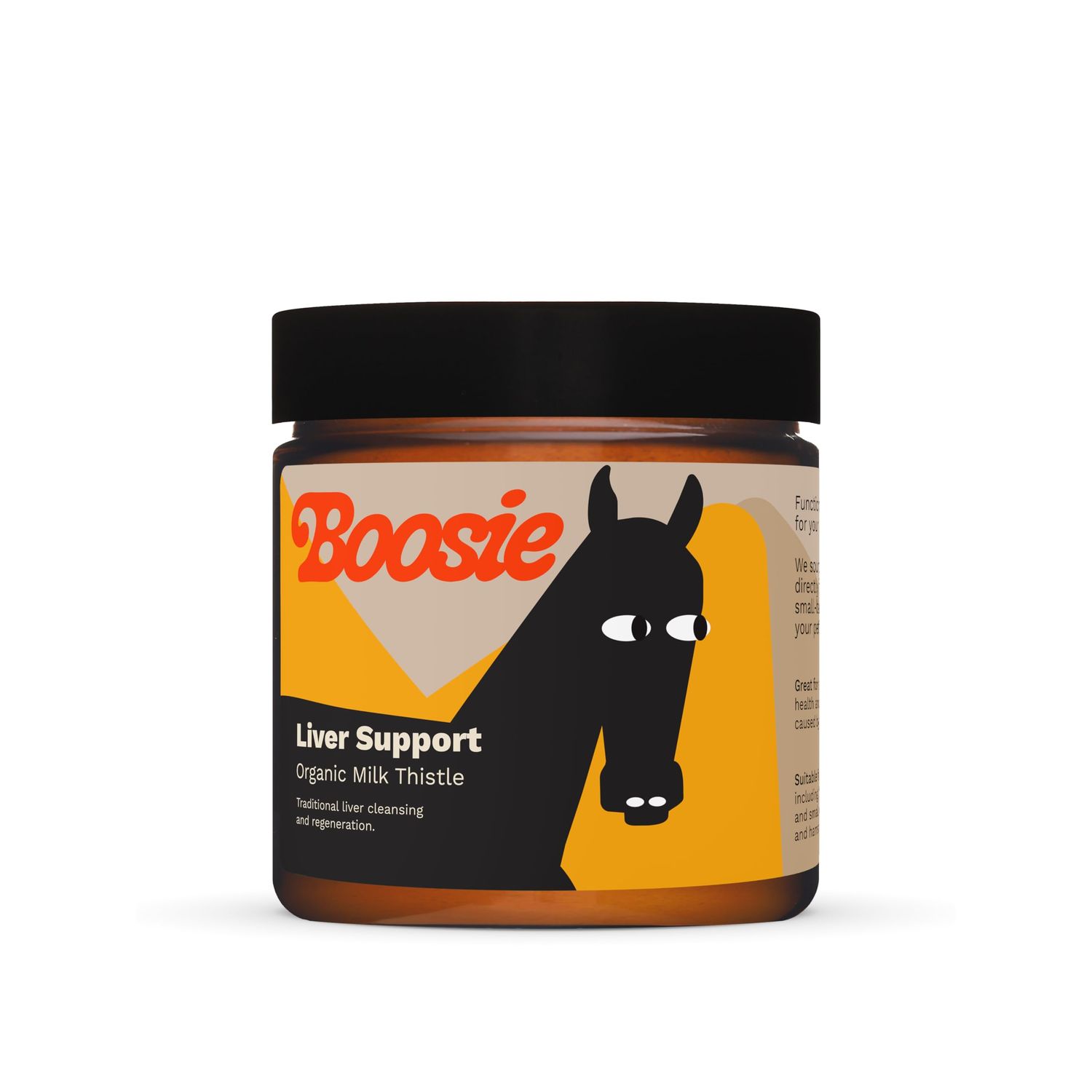 Boosie Organic Milk Thistle Powder for Dogs and Cats - Supports Liver Function and Immune System - Antioxidant - Rich in Silymarin - 100 Natural Without Additives or Preservatives - Pet Nutrition