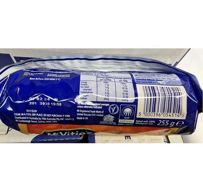 McVitie's Original Hobnobs 255g Pack of 6