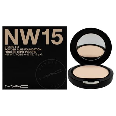 Studio Fix Powder Plus Foundation - NW15 by MAC for Women - 0.52 oz Foundation