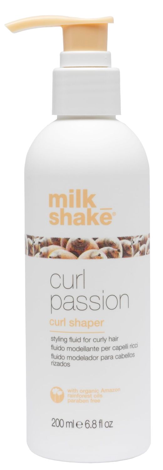 milk_shake Curl Passion Curl Shaper - Lifestyling Shaping Fluid for Curly Hair to Intensify Natural Texture 6.8 fl oz 200 ml