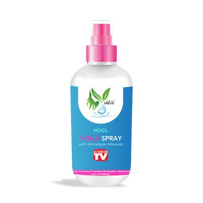 VoilaVe HOCL Spray Hypochlorous Acid Spray for Skin HOCL Face &amp; Body Mist Toner for Acne, Scars, Redness, Irritations, Itchy Scalp &amp; Piercing Aftercare As Seen on TV - 8oz Packaging May Vary