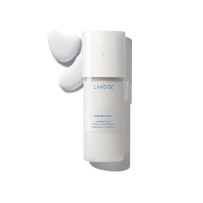 LANEIGE Cream Skin Toner &amp; Moisturizer: 2-in-1 Amino Acid Rich Liquid, Soothe, Hydrate, and Strengthen Skin&#39;s Moisture Barrier, 5.7 fl. oz. Packaging May Vary