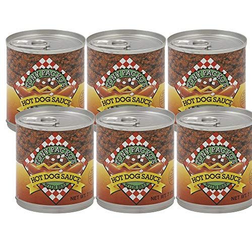 Tony Packo&#39;s Hot Dog Sauce, 7.5 Ounce Pack of 6