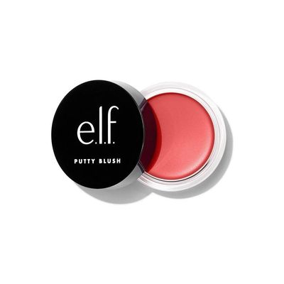 e.l.f. Putty Blush, Creamy &amp; Ultra Pigmented Formula, Infused with Argan Oil &amp; Vitamin E, Tahiti, 0.35 Oz 10g