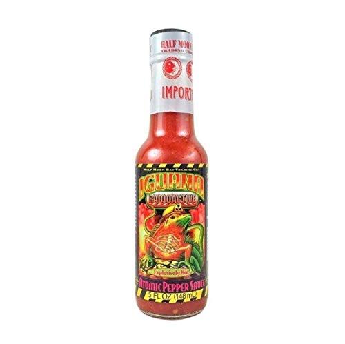Iguana Hot Sauce, Radioactive Atomic Pepper, 5 fl oz