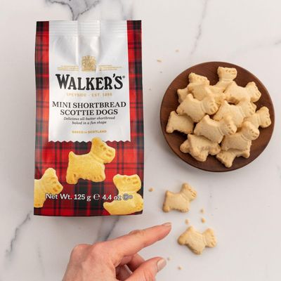 Walkers Mini Scottie Dog Shortbread Cookies 4.4 Oz