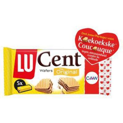Lu Cookies Cent Wafers Chocolatewafers Cookies 5 Pieces Lu Biscuits Belgian Cookies 7,9 Ounce Total