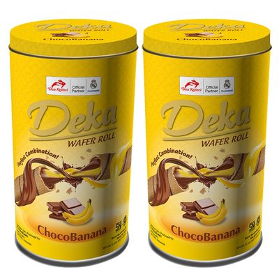 Deka Wafer Roll - 2 x 360 g Banana