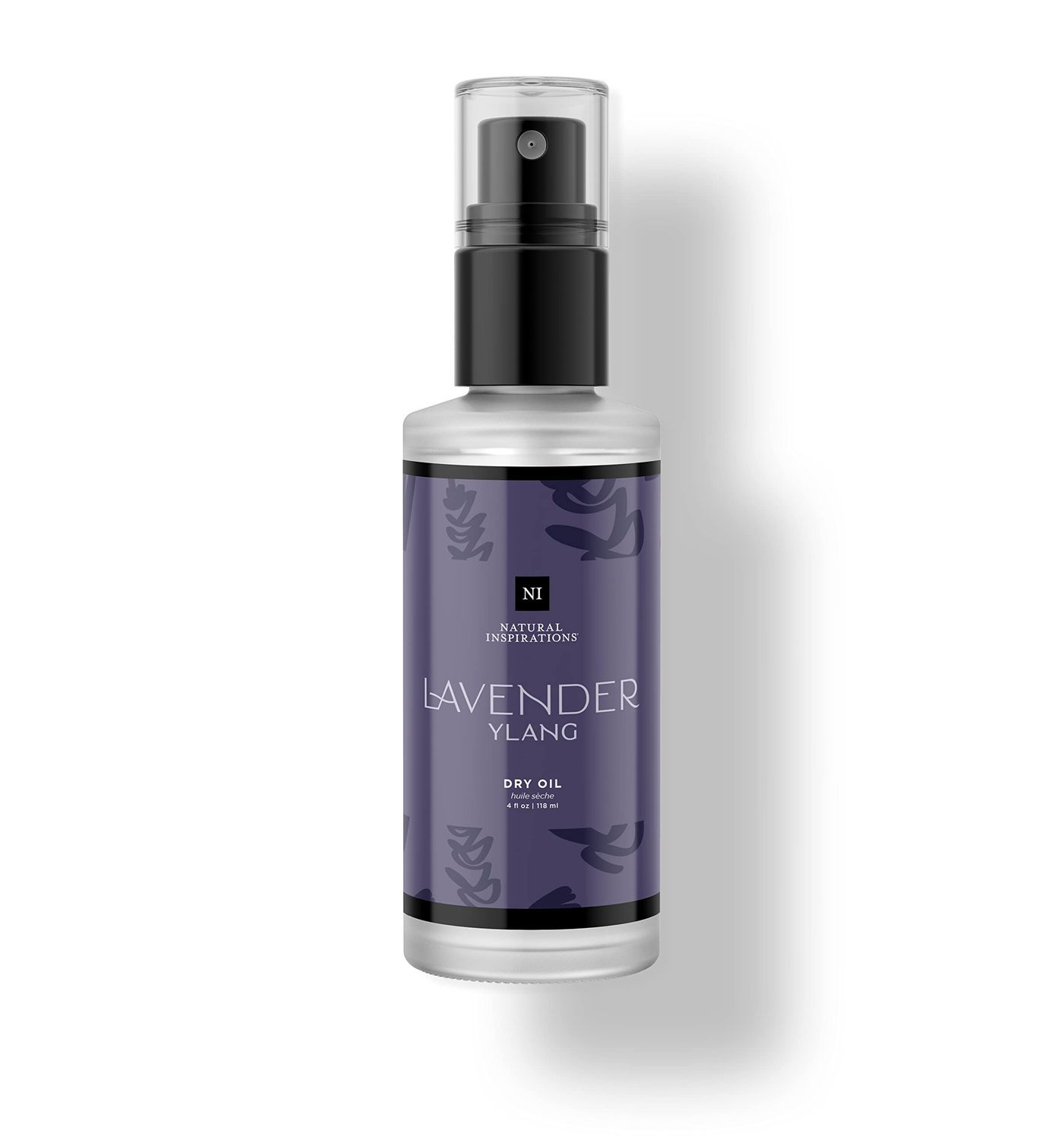 Natural Inspirations Lavender Ylang Body &amp; Face Dry Oil 4oz