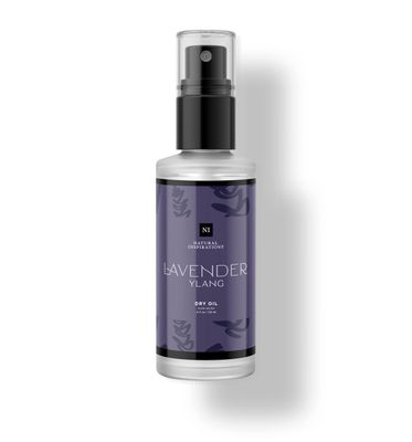 Natural Inspirations Lavender Ylang Body &amp; Face Dry Oil 4oz