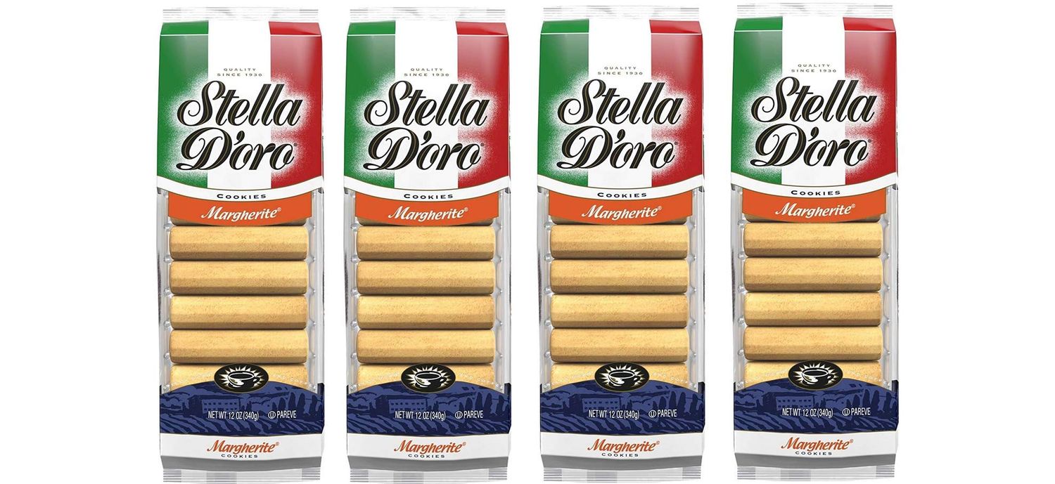 Stella D&#39;oro Margherite Vanilla Cookies 12 oz. Package 4 Pack