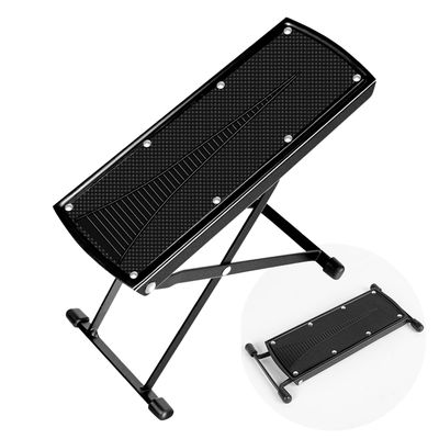 Foldable 6-Position Height Adjustable Pedicure &amp; Manicure Foot Rest, Non-Slip Rubber Foot Stool for Comfortable Home Nail Care, Easy Toenail Trimming &amp; Nail Art Foot Stool