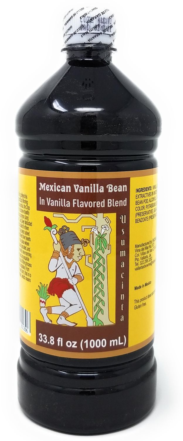 Usumacinta Mexican Vanilla Blend, 33.8 Ounces Amber
