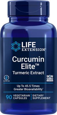 Life Extension Curcumin Elite Turmeric Extract, 90 Veg Capsules