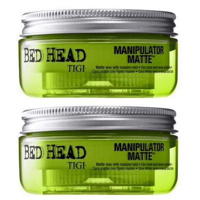 TIGI Bed Head Manipulator Matte Wax Gel for Unisex 2 Ounce Pack of 2