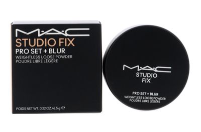 MAC Studio Fix Pro Set Blur Weightless Loose Powder - Medium Medium beige with peach undertone - 0.22 oz 6.5 g