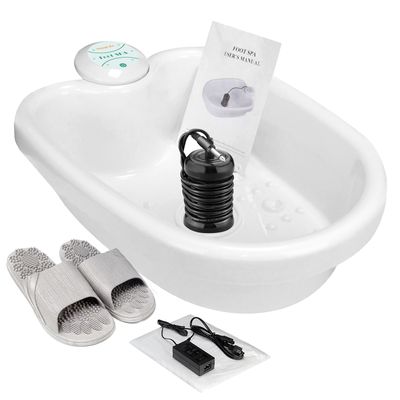 VnioLife Ionic Foot Bath Detox Machine with Slipper, Portable Ionic Foot Detox Chi Cleanser Home Use, Beauty Salon Holiday Gift