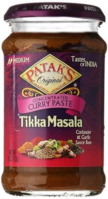 Pataks Tikka Masala Paste 10 Ounce Pack of 1