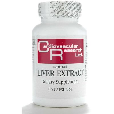 Ecological Formulas Liver Extract Lyophilized 90cp