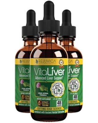 VitaLiver - Liver Health Supplement - Support Liver Cleanse &amp; Detox - Liquid Delivery for Absorption - Milk Thistle, Artichoke, Chanca Piedra, Dandelion &amp; More!