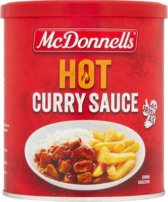 McDonnells Hot Curry Sauce 1L Tub 200g 7oz