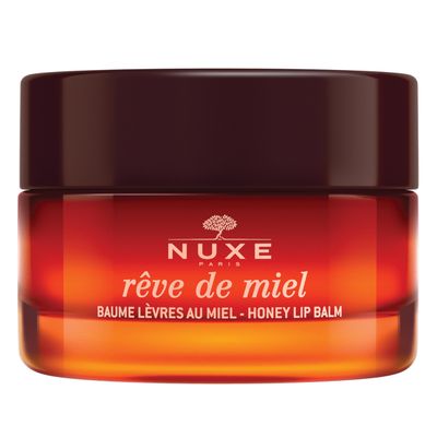 NUXE Reve de Miel Ultra Nourishing Lip Balm With Honey Shea Butter and Vitamin E for Cracked and Dry Lips, 0.52 Oz