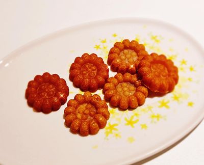 RAON MINI YakGwa Cookies, Royal Honey Delights Korean Traditional Sweet Cookies, 6ea of 1pack, 5.5x4.3.0.2 In