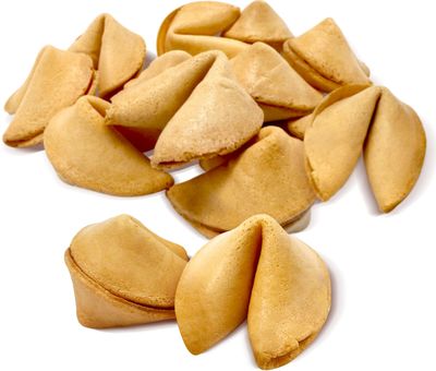 52USA Fortune Cookies 50Pk, Fortune Cookies Individually Wrapped Bulk, Funny Fortune Cookies, Vanilla Flavor, Misfortune Cookies 8oz, Chinese New Year Snacks, Crisp Cookies with Fun, Approx. 50pcs