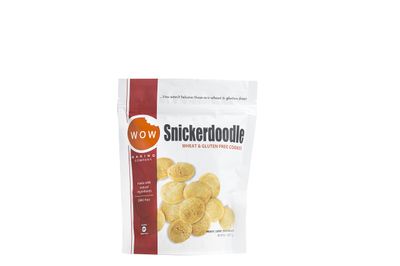 WOW Baking Company Gluten-Free Cookies, Snickerdoodle, 8 Ounce Pack of 6