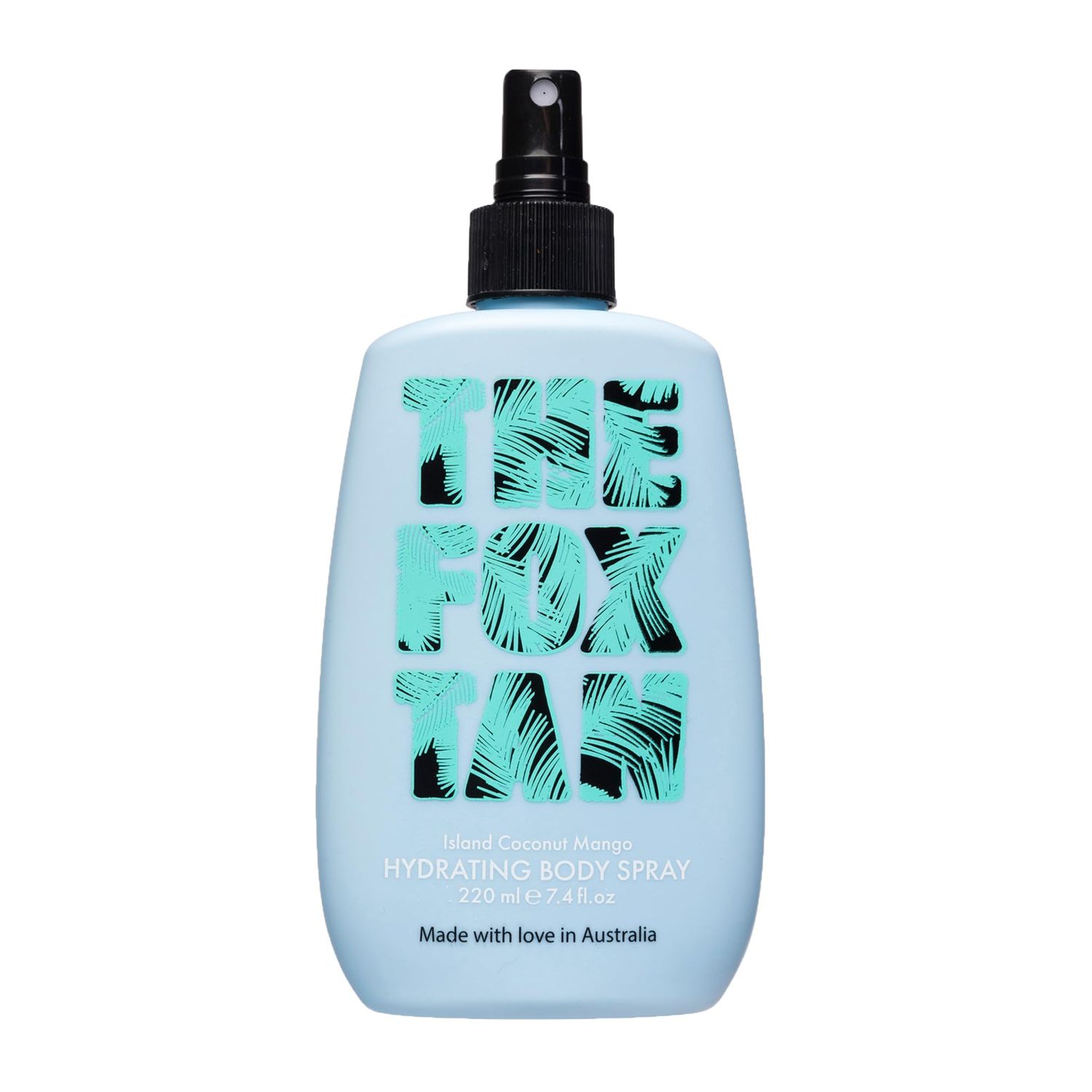 The Fox Tan Hydrating Body Spray, Long-Last Fragrance Perfume Mist, Soothing &amp; Moisturizing, Tropical Scent, Vegan &amp; Cruelty-Free, 220mL