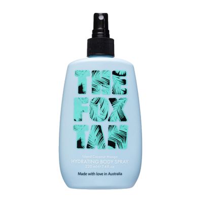 The Fox Tan Hydrating Body Spray, Long-Last Fragrance Perfume Mist, Soothing &amp; Moisturizing, Tropical Scent, Vegan &amp; Cruelty-Free, 220mL