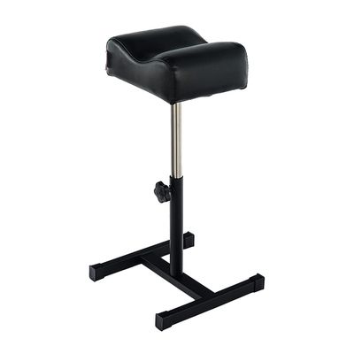 QUEESALN Pedicure Manicure Footrest Adjustable Height Stand Beauty SPA Salon Nail Care Black